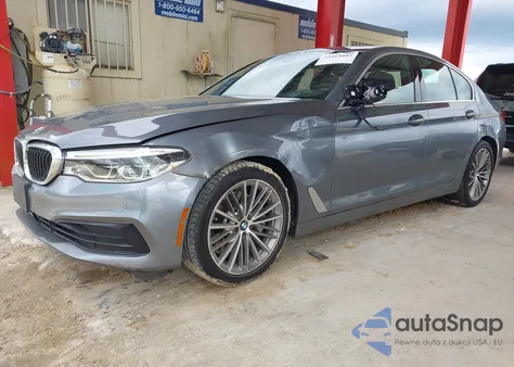 2019 BMW 530I из США, поврежденный, VIN WBAJA5C56KWW13257